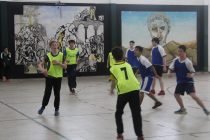 Handball en Navarro: Visita de Marcos Paz