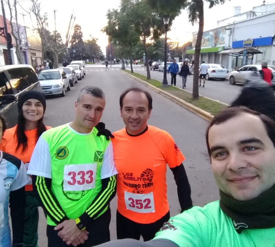 Los Abelitos. Juanca Cirone y Andrea Tomatis ganaron los 8K de la Media Maratón de Chivilcoy