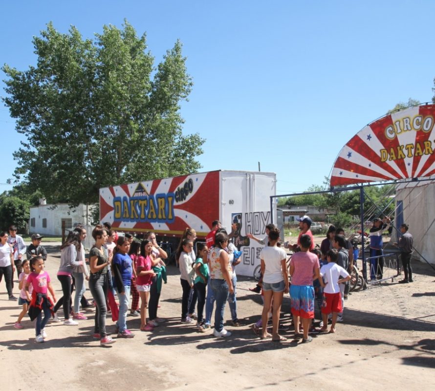 Informe Municipal: 500 niños disfrutaron del Circo