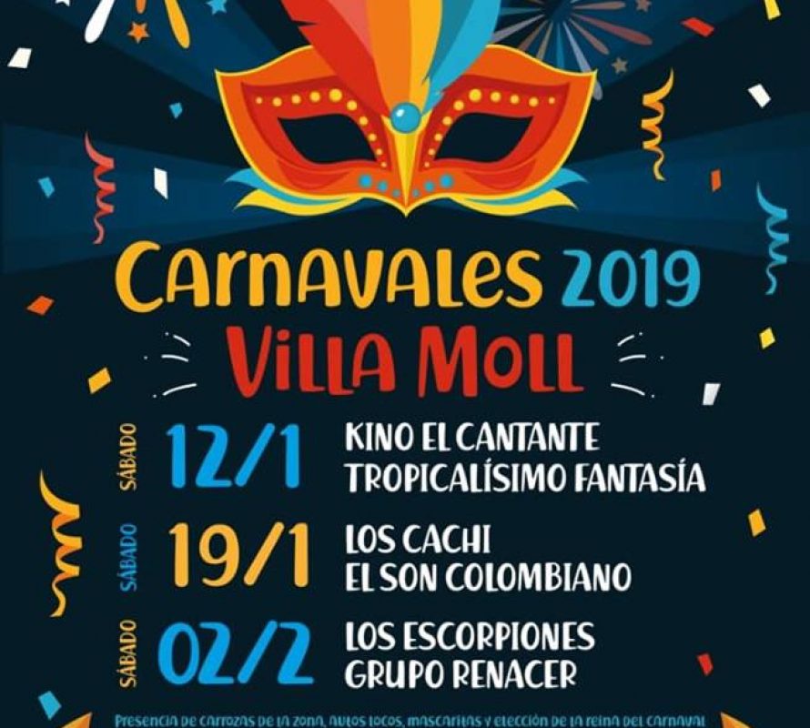 Carnavales en Villa Moll