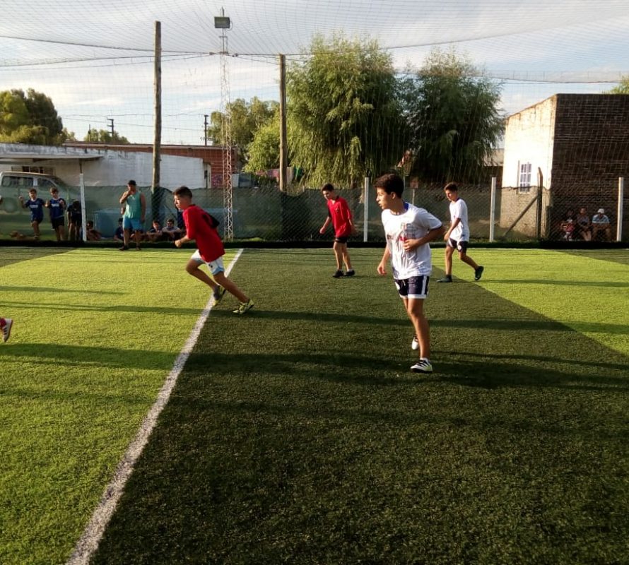 Torneo Relámpago de fútbol infantil en el barrio Matadero