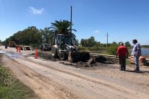Informe Municipal: Se trabaja en la reparación de ruta en puente de la Laguna