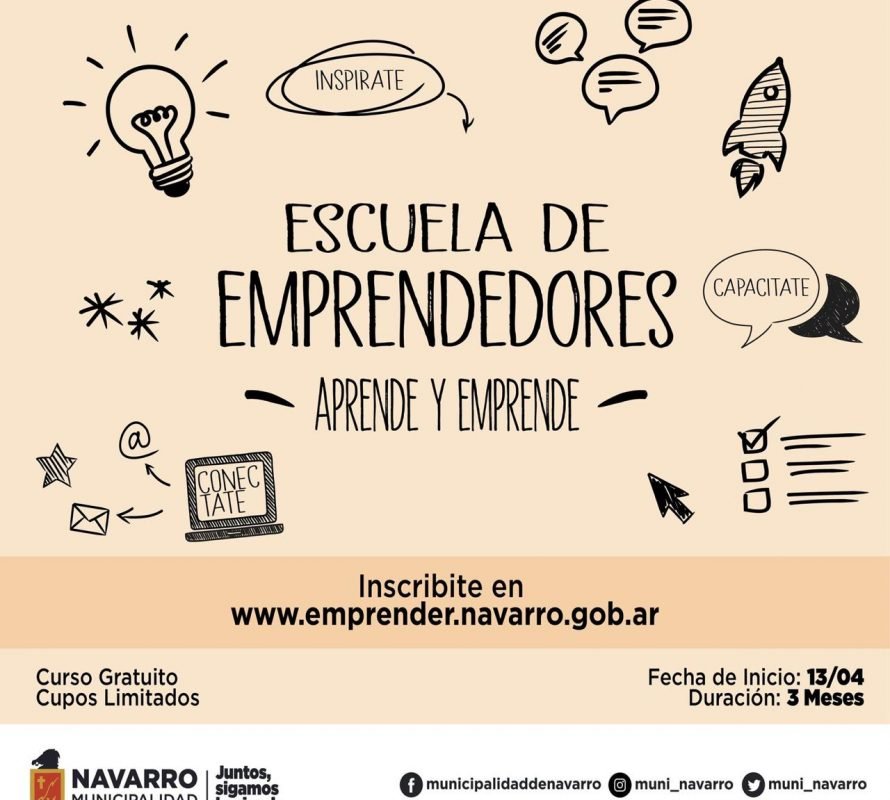 El Municipio llama a sumarse a la «Escuela de Emprendedores»