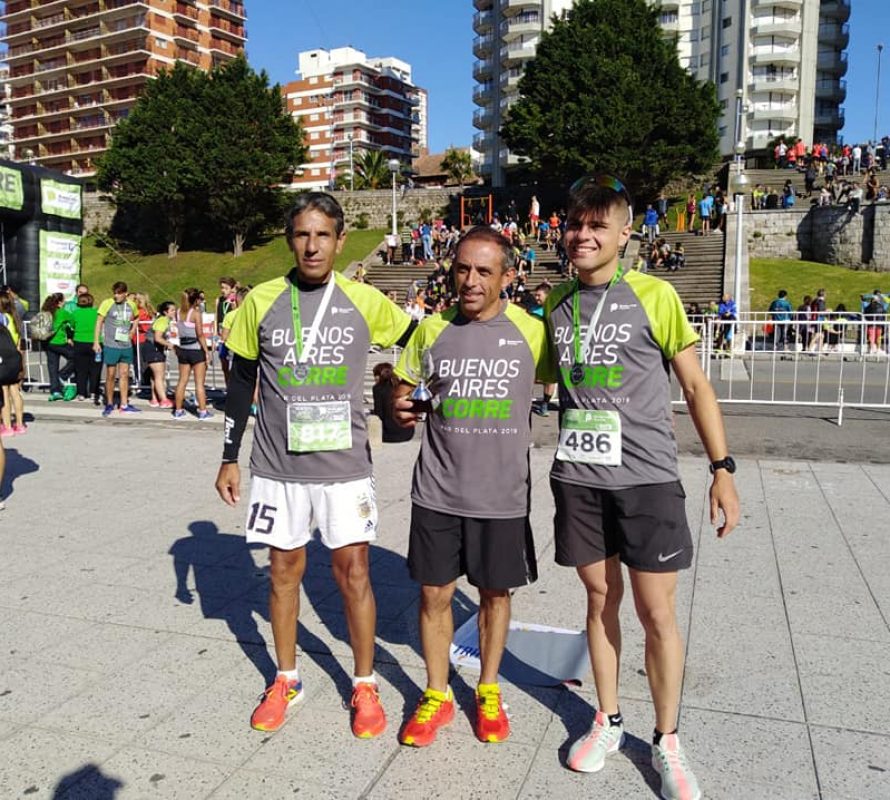 Tres navarrenses presentes en el maratón de Mar del Plata