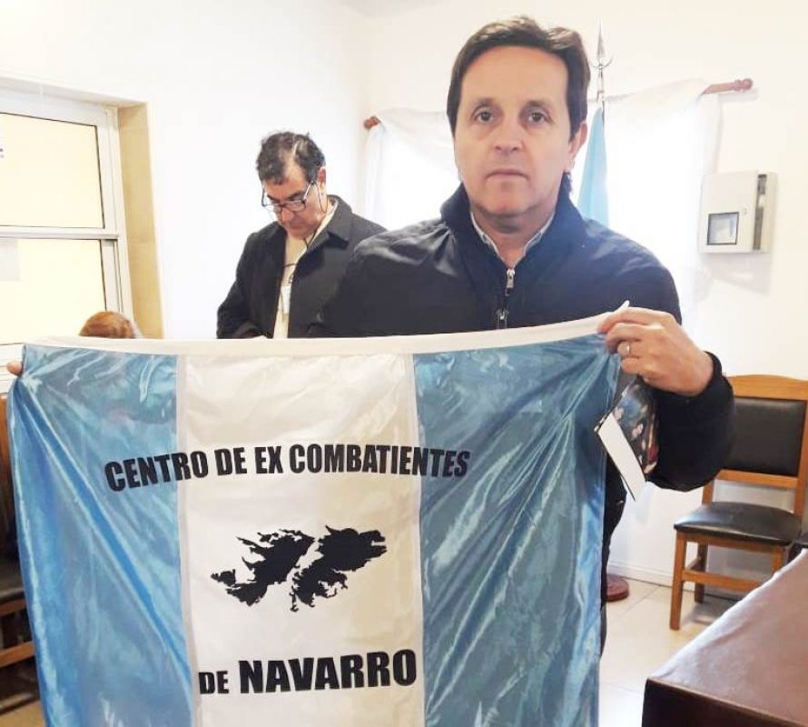 Puerto Madryn: Daniel Torres y parte de su familia, en el emotivo reencuentro de Héroes de Malvinas