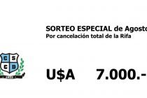 Sorteo Especial Rifa Verde Club Dorrego