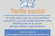 Camuzzi: Acceder a la Tarifa Social