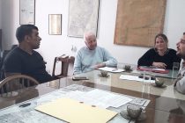 El grupo de trabajo de Cacho Castellari se reunió con el secretario del gremio municipal