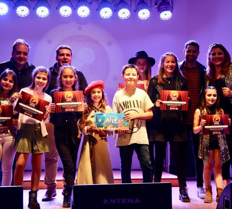 Zoe Bianca Rossi y Nicolás Gallardo, ganadores de «Navarro Canta» en Menores
