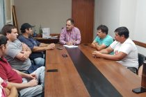 Integrantes de la Comisión del Karting mantuvieron una reunión con el intendente Maggiotti