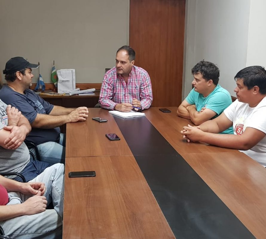 Integrantes de la Comisión del Karting mantuvieron una reunión con el intendente Maggiotti