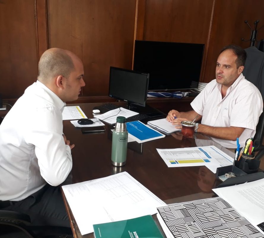 El secretario de Asuntos Municipales de la Nación recibió a Santiago Maggiotti