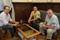 Municipales: El nuevo jefe de Policía Rural fue recibido por el intendente Maggiotti