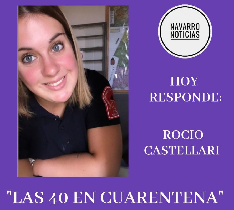 Hoy en las 40 en Cuarentena, Rocío Castellari