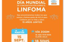 Actividades virtuales por el Día Mundial del Linfoma