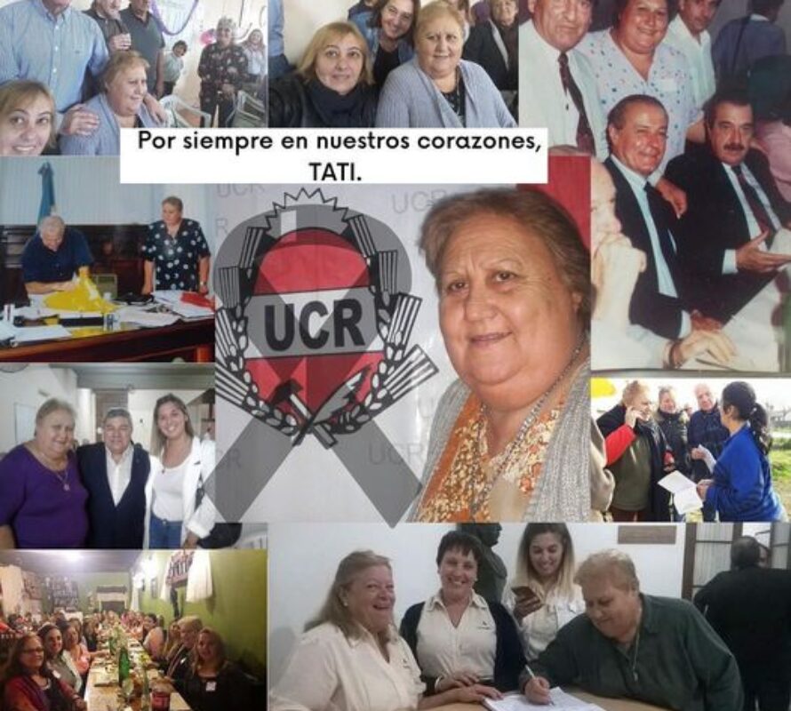 La UCR de Navarro dejó un claro mensaje afectivo diciéndole adiós a Tati Sgro