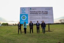 Ferraresi y Echarren entregaron viviendas y anunciaron el inicio de obras del Desarrollo Urbanístico Castelli