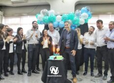Navarro también tuvo su festejo en el bicentenario del Banco Provincia