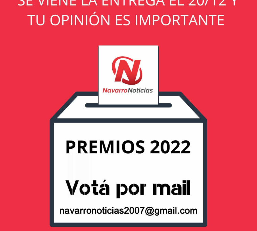 Se viene la entrega de premios Navarro Noticias 2022