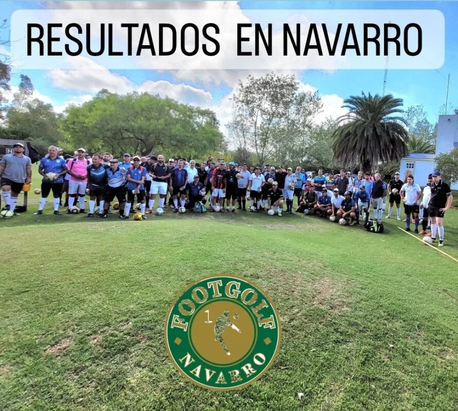 Detalles de los ganadores de FootGolf de la jornada del 24/3 en Navarro