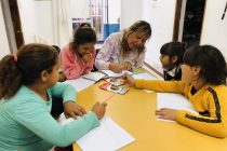 Se brinda apoyo escolar en el Centro Cultural Trocha de Navarro