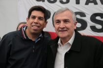Horacio Rodríguez recibe un fuerte respaldo del presidente de la UCR, Gerardo Morales