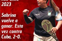 Nuevo triunfo de Sabrina Andrade Blasón en los Panamericanos