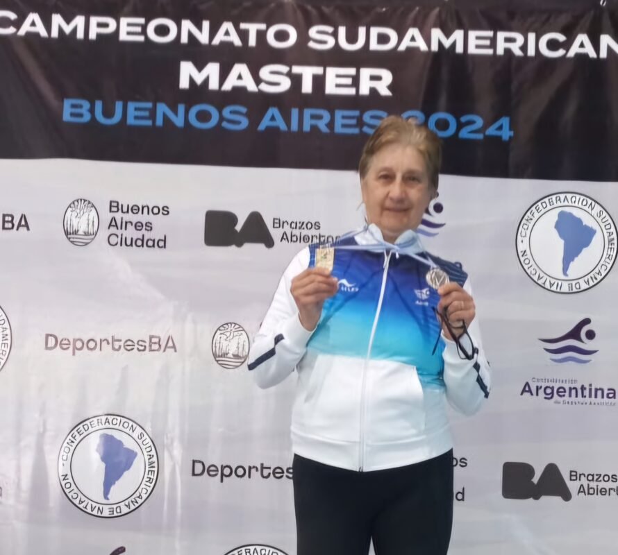 Más medallas para Gladys