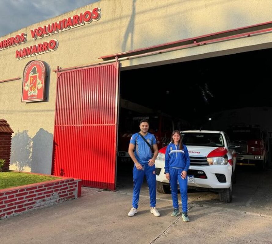 Solange Onetto y Franco Vega, participarán como Bomberos de la Copa Santa Fe 2024