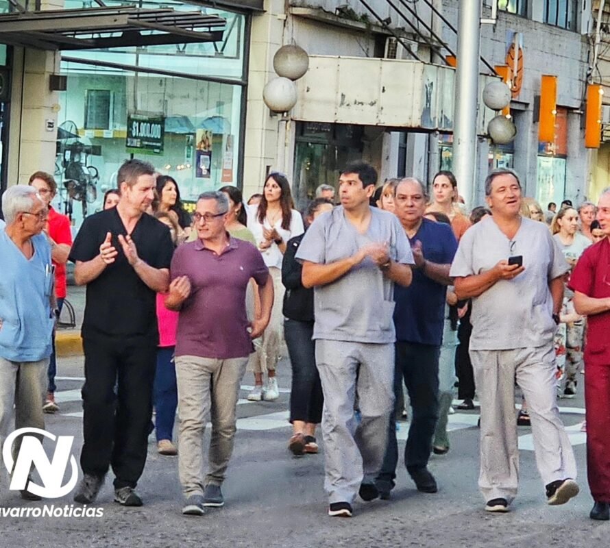 La segunda marcha sobre el caso IOMA, fue más concurrida aún que la primera