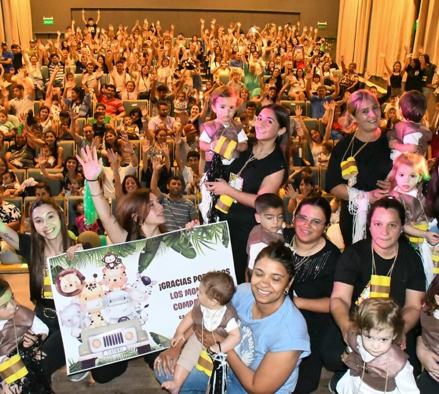 El Centro de Desarrollo Infantil “Pequeñas sonrisas” celebró el cierre del primer ciclo lectivo 2024